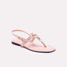 marchwood peach casual sandals