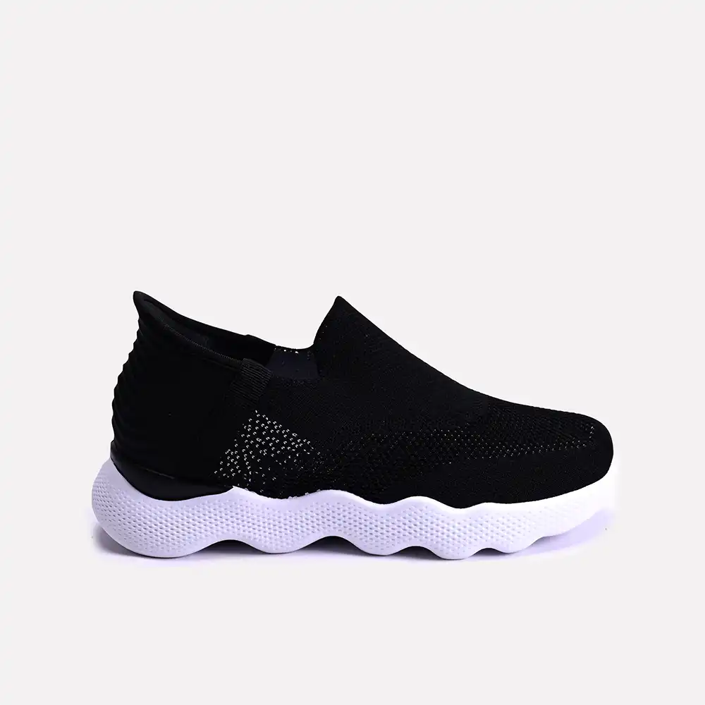 margaret black women slip on sneakers