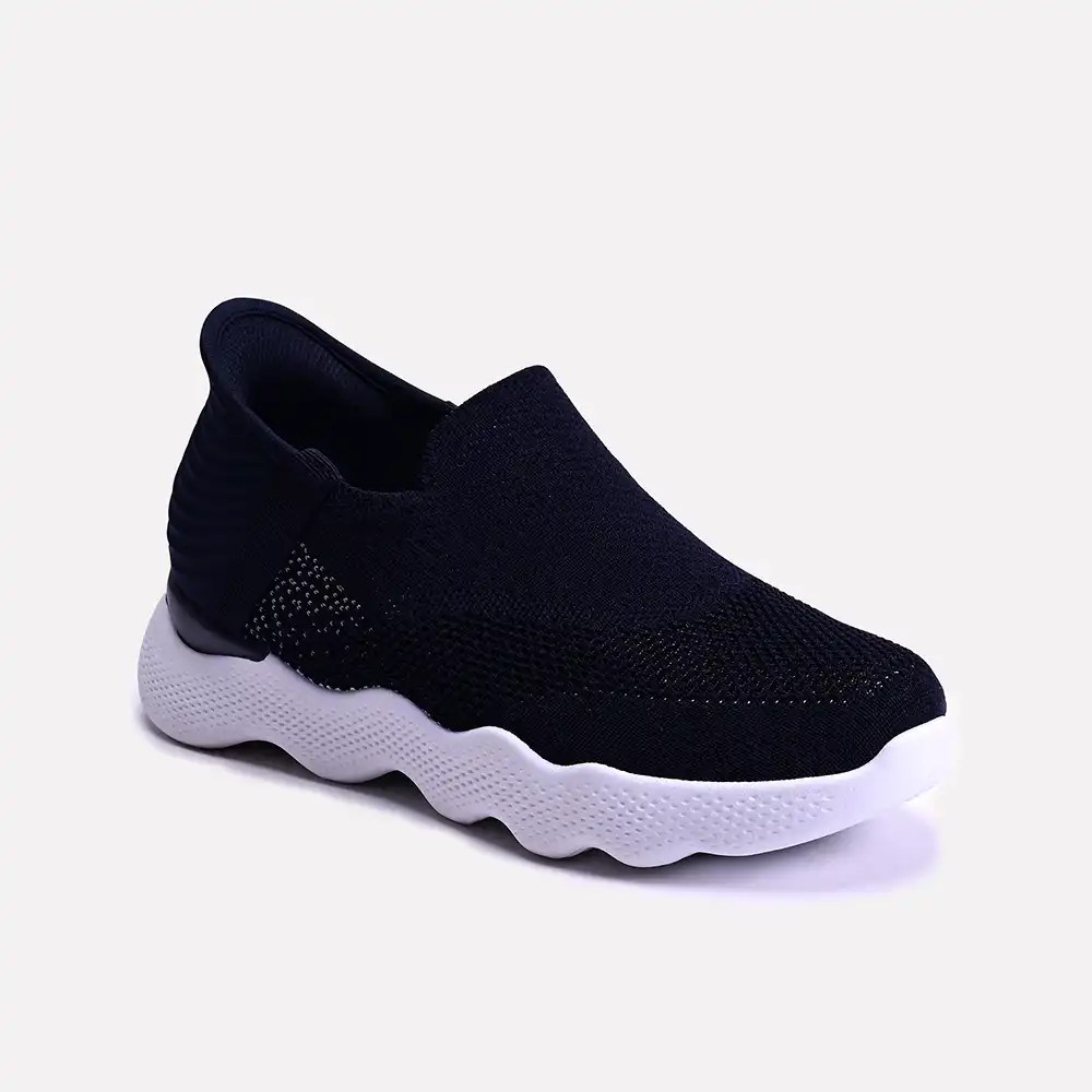 margaret blue slip on sneakers