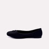 margot black casual pumps for women