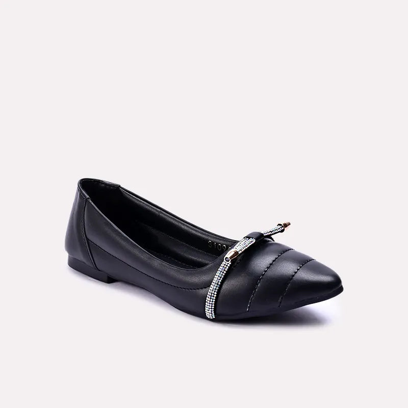 marguerite black fancy pumps