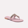 maris peach fancy slippers