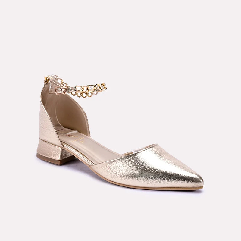 marnie gold fancy pumps