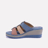 matilda blue casual slippers for women