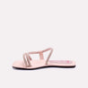 meadow peach fancy flats for women