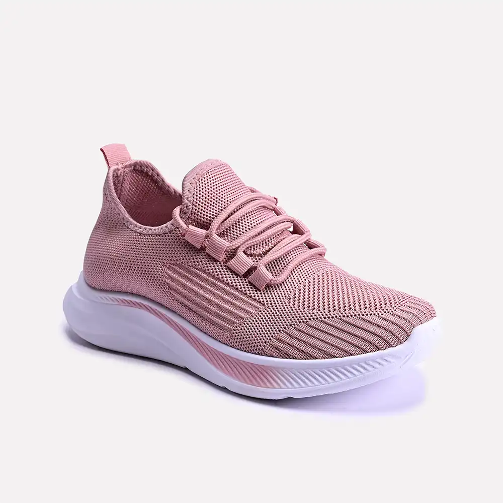 megan pink sneakers