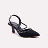 meliora black bridal pumps