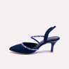 meliora blue bridal pumps for women