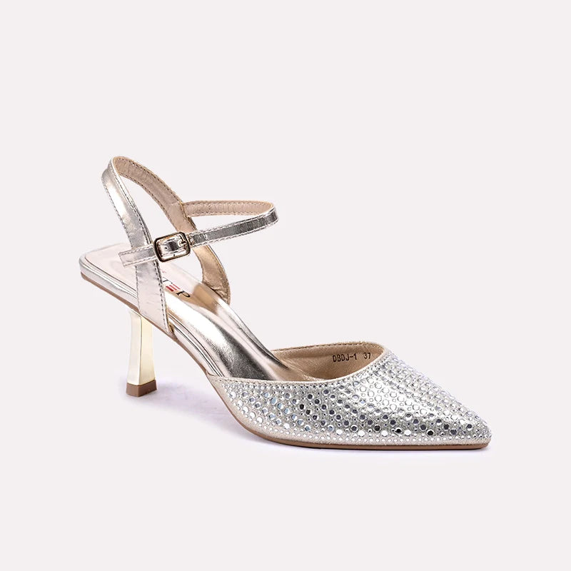 merewood gold bridal pumps