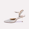 merewood gold bridal pumps for womens