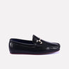 miles men black horsebit loafers