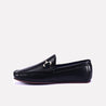 miles black horsebit loafers for men