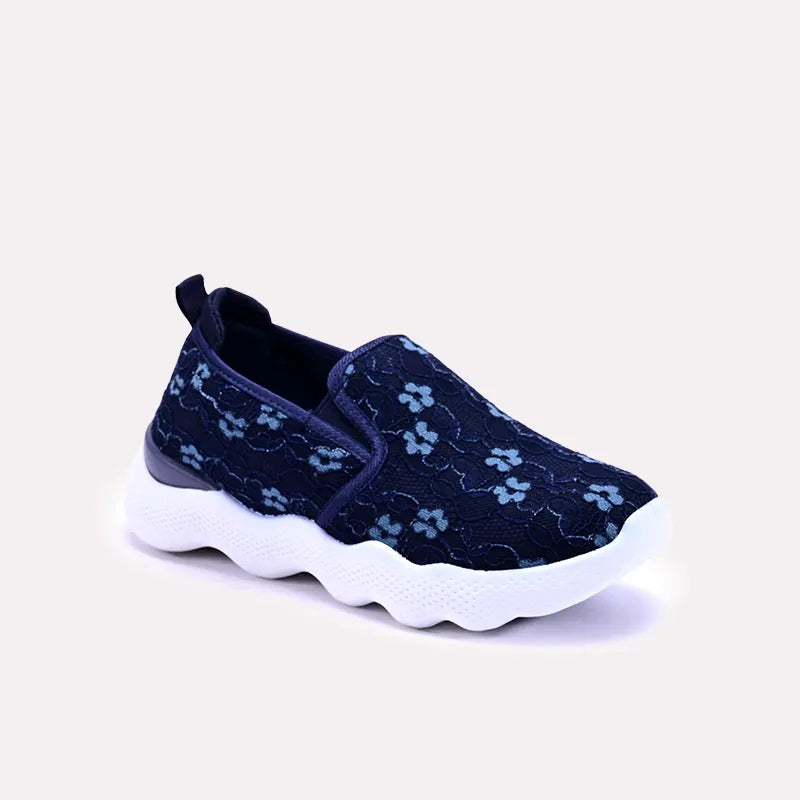 millicent blue slip on sneakers