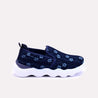 millicent womens blue slip on sneakers