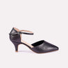 mindy women black casual pumps