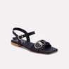 minerva black casual sandals