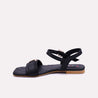 minerva black casual sandals for women