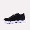 mireille black perforated sneakers for women