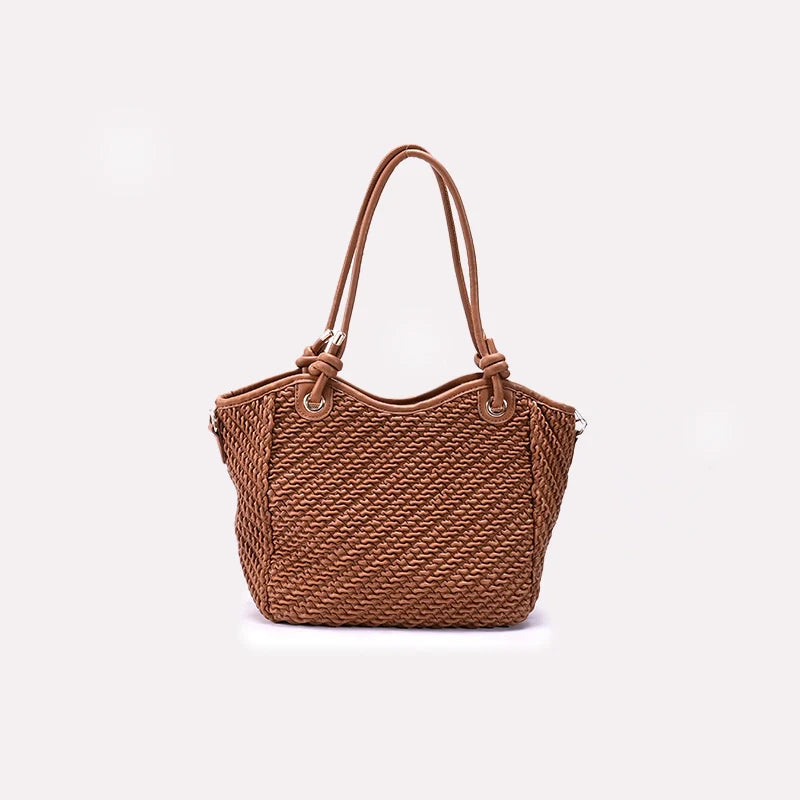 Womens Mustard Casual Shoulder Bag