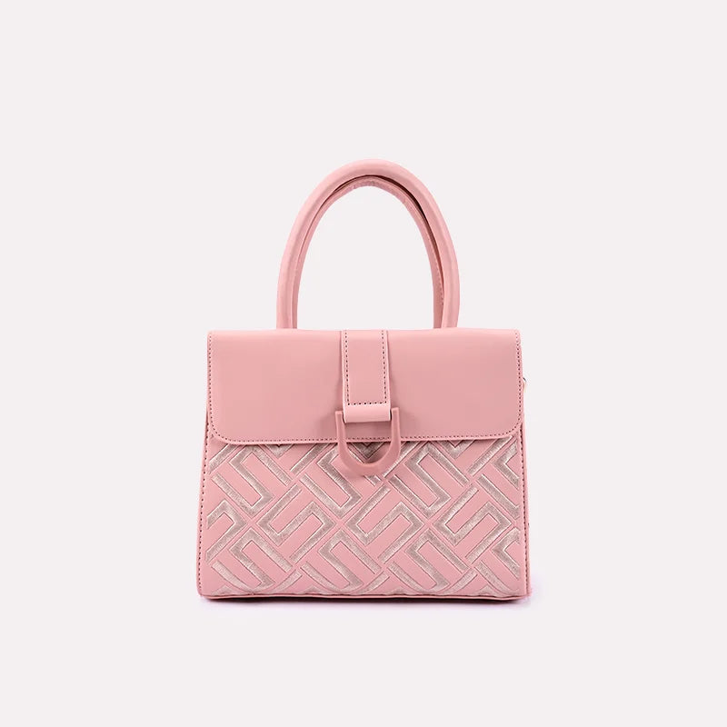 nerida pink casual hand bags