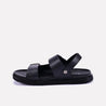 nicholas black casual sandals for men