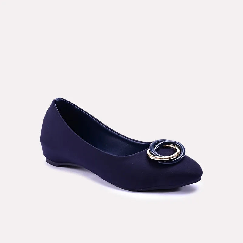 nifty blue fancy pumps