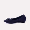 nifty blue fancy pumps  for womens