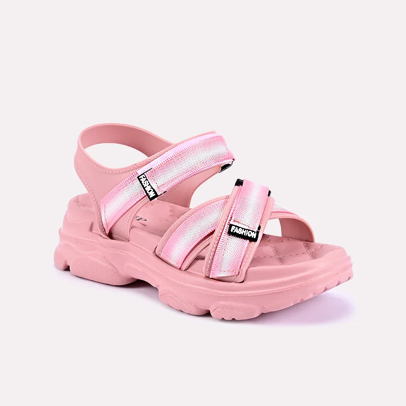 nola pink chunky sandals