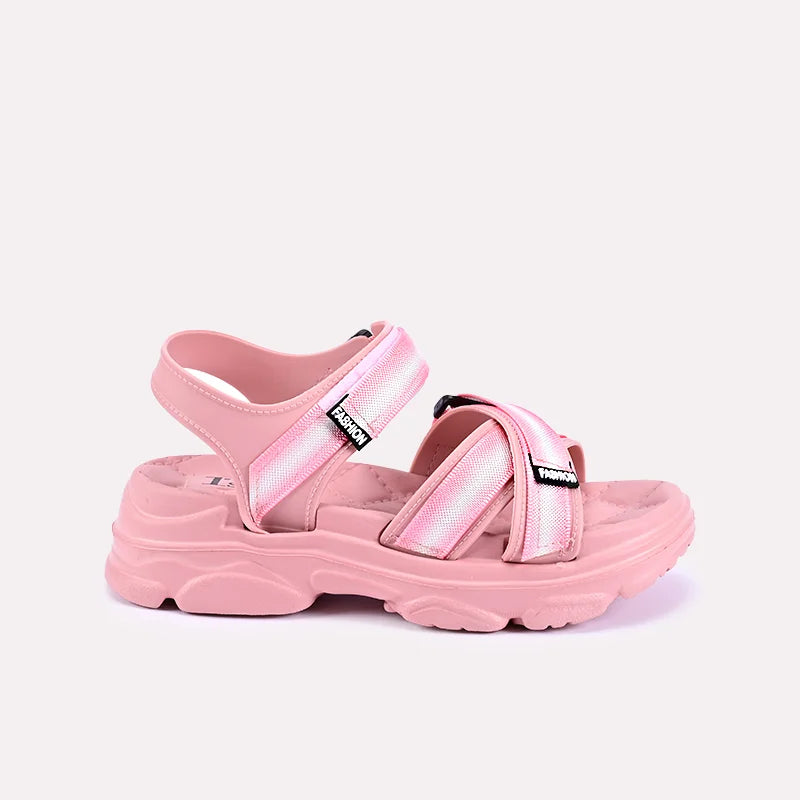 nola women pink chunky sandals