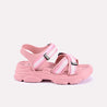 nola women pink chunky sandals