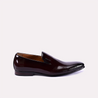 nomad men maroon glossy dress shoes