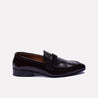 onyx mens maroon formal shoes