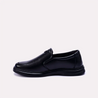 oswin black dress loafers for men