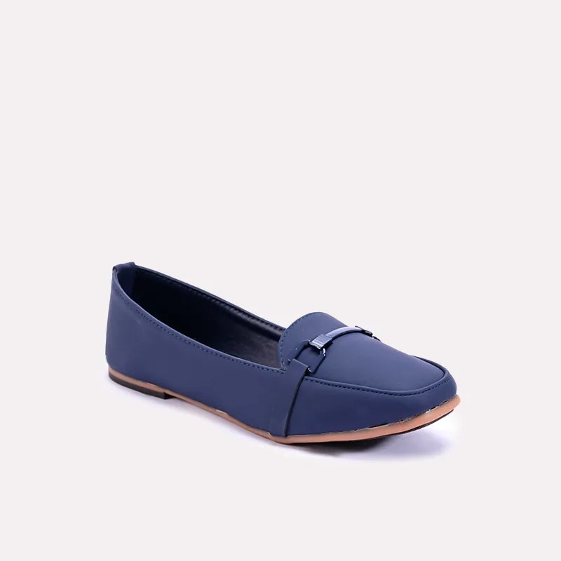 ottilie blue horsebit moccasin