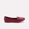 ottilie womens maroon horsebit moccasin