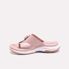 paloma pink chunky casual slippers for women