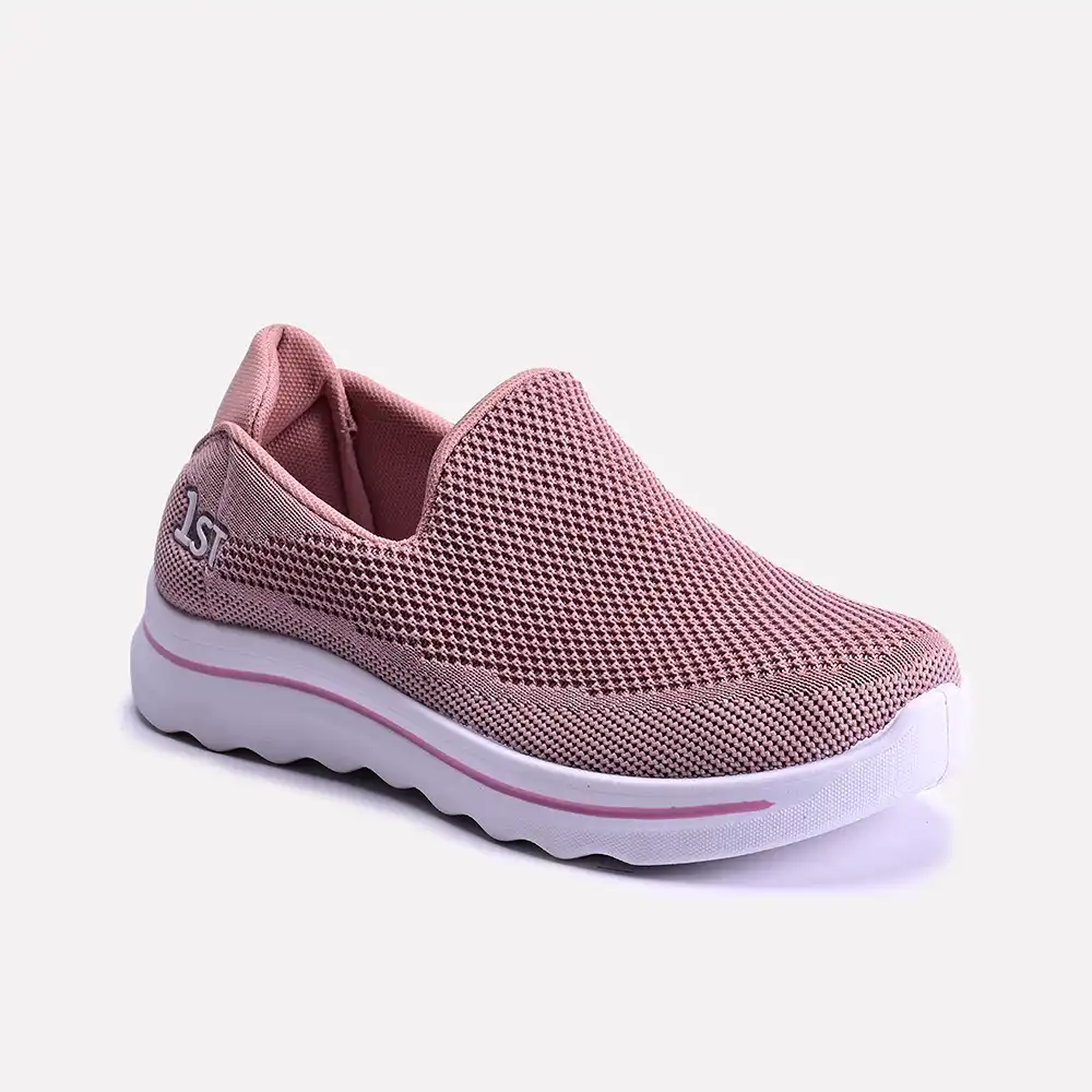 penelope pink slip on sneakers