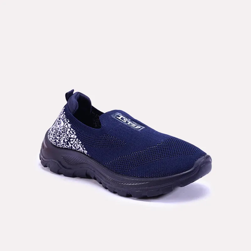 penrose blue slip on sneakers