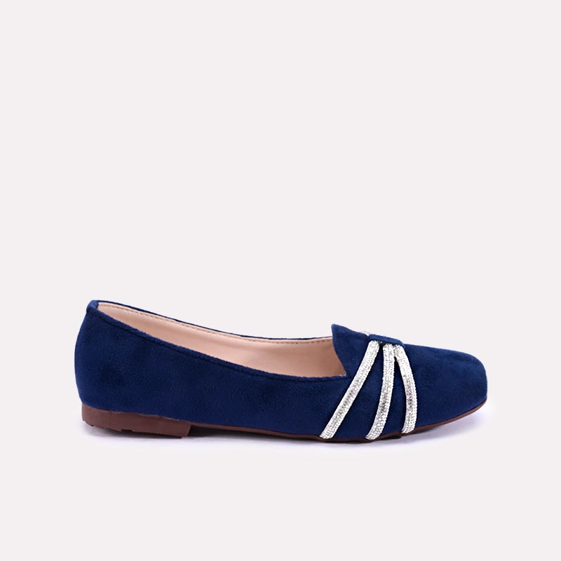 petal womens blue fancy pumps