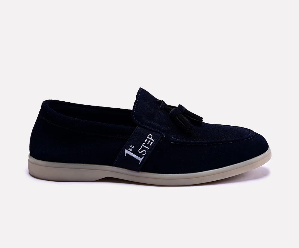 phillip blue men tassel shoes