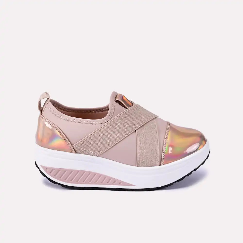 phoebe women pink slip on sneakers