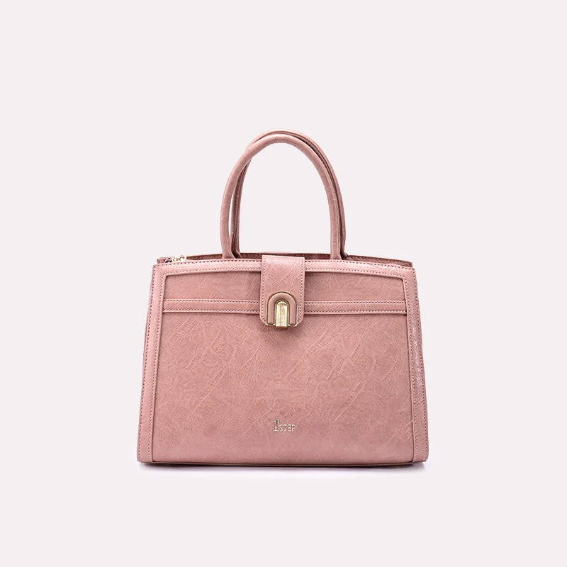 Pink Casual Shoulder Bag