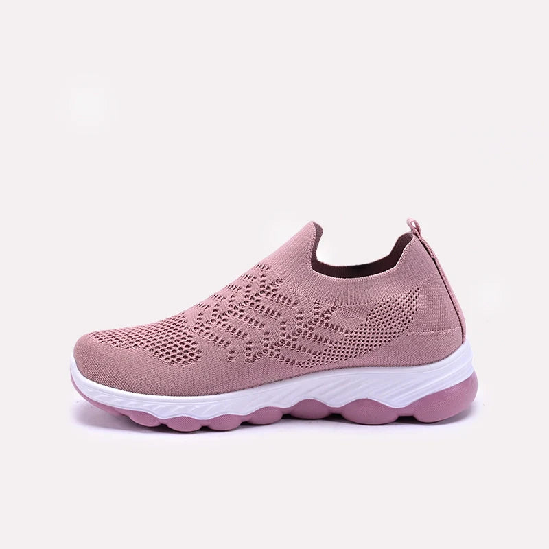 Pink Slip On Sneakers
