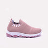 Womens Pink Slip On Sneakers