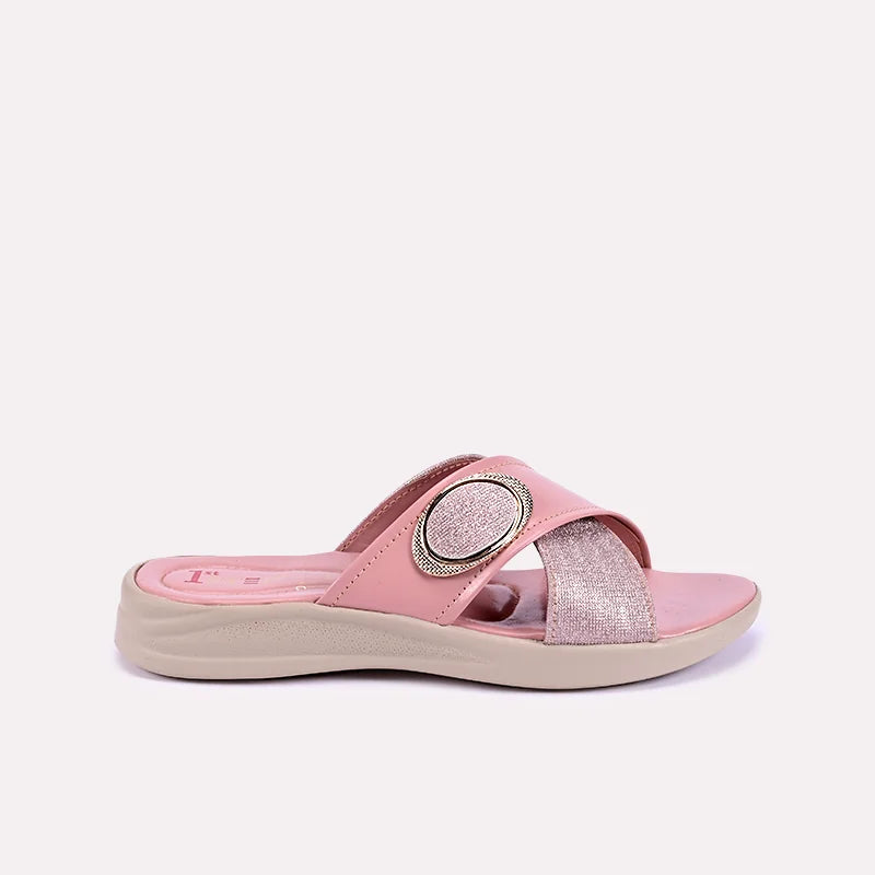 primrose women peach fancy slippers