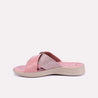 primrose peach fancy slippers for women