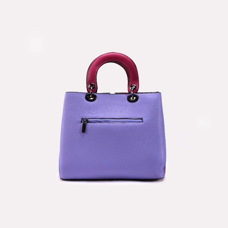 Purple Shoulder Bag for Ladies