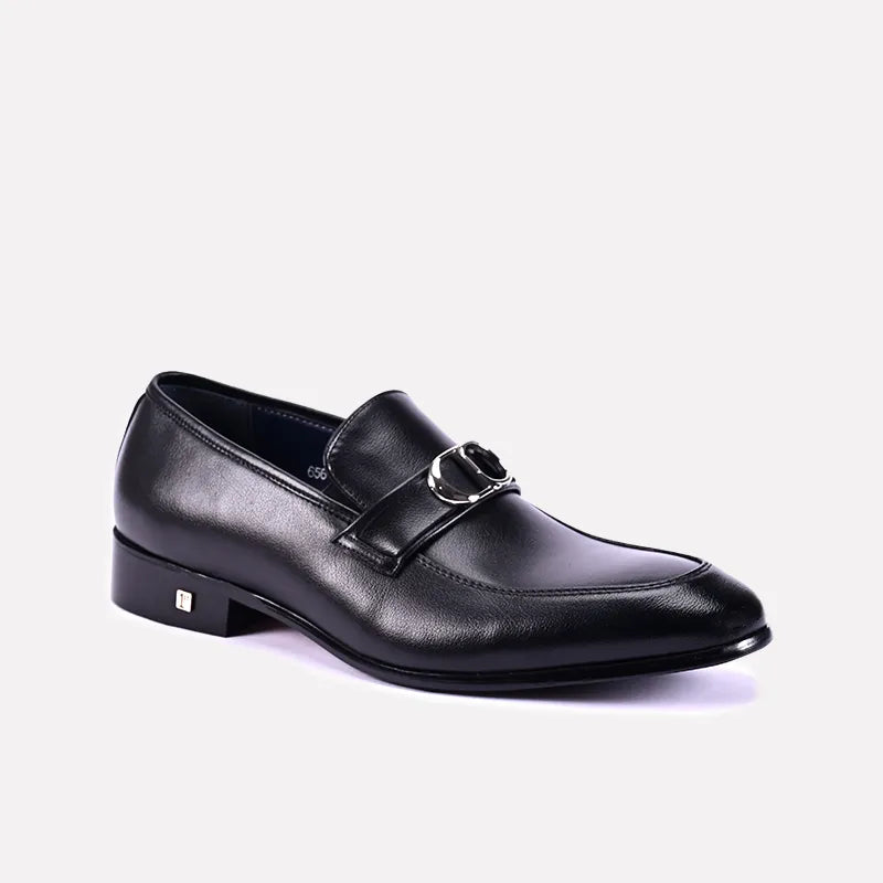 radcliffe black loafer dress shoes