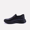 randall black slip on casual shoes for men