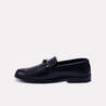 randolph black dress loafers for men